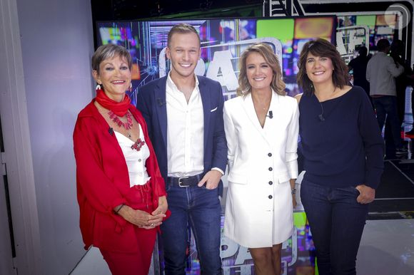 Exclusif - Isabelle Morini-Bosc, Damien Canivez, Pascale de La Tour du Pin, Estelle Denis - PAF diffusée en direct sur C8 - Paris le 05/09/2023 - © Jack Tribeca / Bestimage
