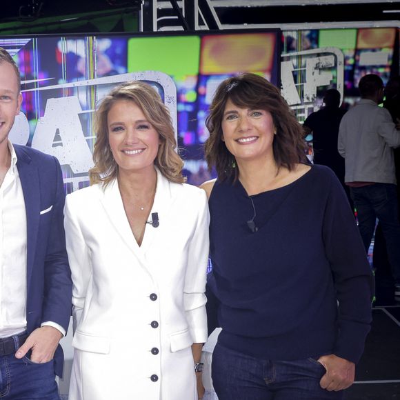 Exclusif - Isabelle Morini-Bosc, Damien Canivez, Pascale de La Tour du Pin, Estelle Denis - PAF diffusée en direct sur C8 - Paris le 05/09/2023 - © Jack Tribeca / Bestimage