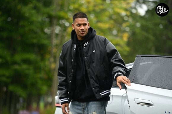 Alphonse Areola arrive au centre de formation et centre national du football de Clairefontaine-en-Yvelines, en France, le 7 octobre 2024.

© Federico Pestellini/Panoramic/bestimage