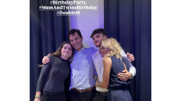 Elodie Gossuin fête l'anniversaire de Rose et Jules 20 décembre 2025 @Instagram