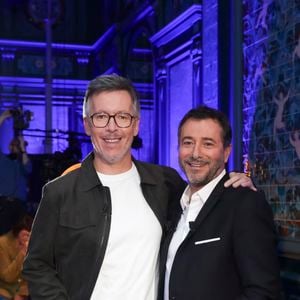 Exclusif - Jean-Luc Lemoine, Bernard Montiel - Enregistrement de l'émission "L'Invitation", présentée par B.Montiel et diffusée le 22 décembre sur Olympia TV
© Jack Tribeca / Bestimage