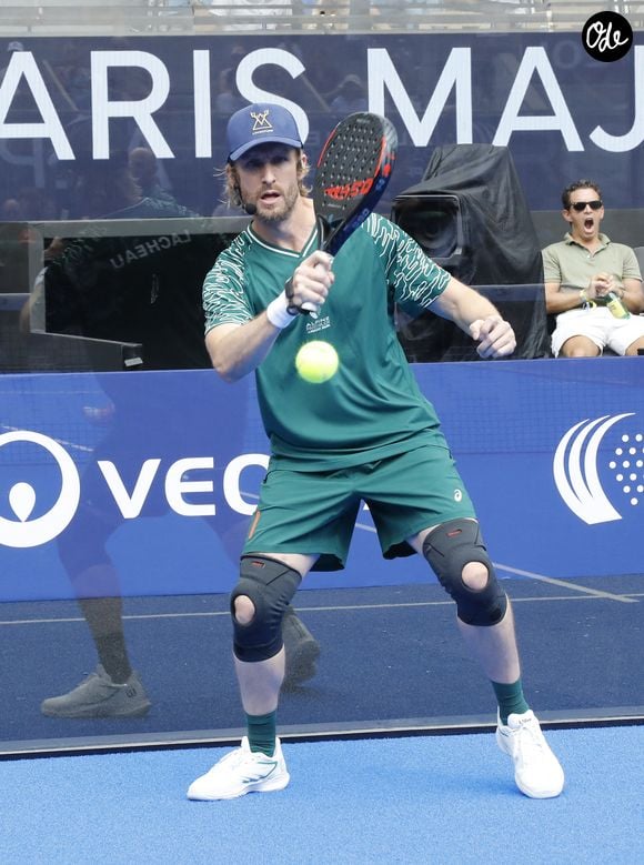 Exclusif - Philippe Lacheau - Tournoi des célebrités lors de la 5ème édition Alpine Paris Major Premier Padel à Roland Garros, Paris le 6 septembre 2026. © Marc Ausset-Lacroix/Bestimage