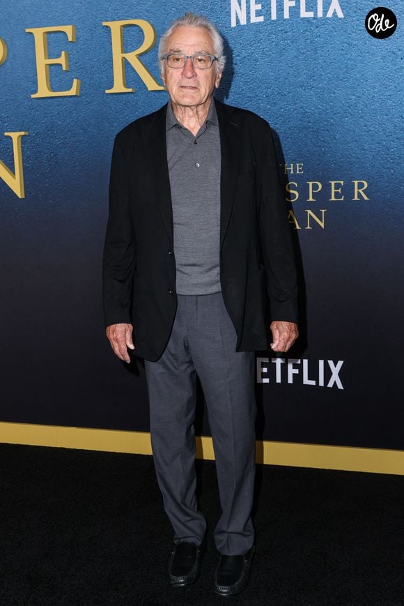 Robert De Niro à l'avant-première de The Whisper Man (Netflix) au Paris Theatre, New York, le 24 août 2026.