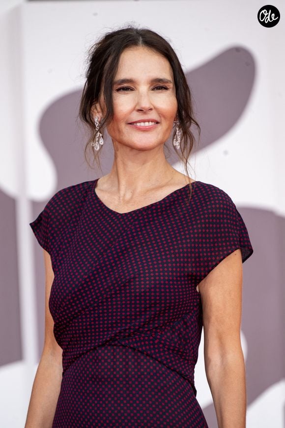 Virginie Ledoyen à la première du film "À pied d'œuvre" lors de la 82ème édition du festival international du film de Venise (La Mostra), Italie. © Max Montingelli/SGP/Bestimage