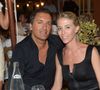 Archives - Dany Brillant et sa femme Nathalie - Soirée Marcel Campion au restaurant La Bouillabaisse à Saint-Tropez. © RACHID BELLAK / BESTIMAGE