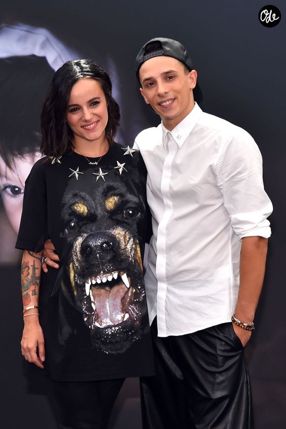 Alizée et son compagnon Grégoire Lyonnet - Jour 1 - Photocall lors du 55ème festival de télévision de Monte-Carlo à Monaco. Le 14 juin 2015 © JUNIOR / BESTIMAGE