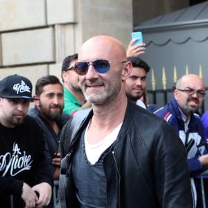 Fabien Barthez quittant l'hôtel de Crillon, le 12 juin 2018.

Agence / Bestimage