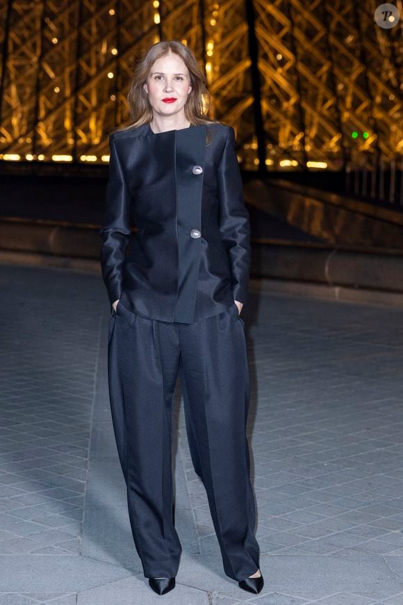 Justine Triet - Photo Call du « Le Grand Diner du Louvre « lors de la Fashion Week  à Paris le 5 mars 2025. © Olivier Borde /Bestimage