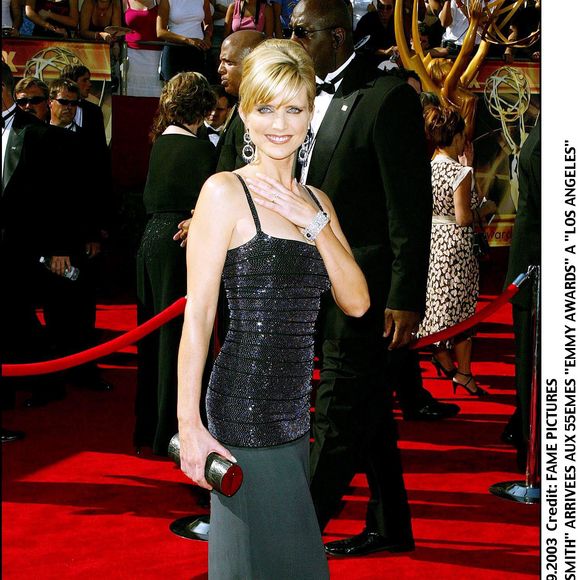 Courtney Thorne-Smith aux 55e Emmy Awards, à Los Angeles, le 22 septembre 2003. FAME PICTURES / BESTIMAGE
