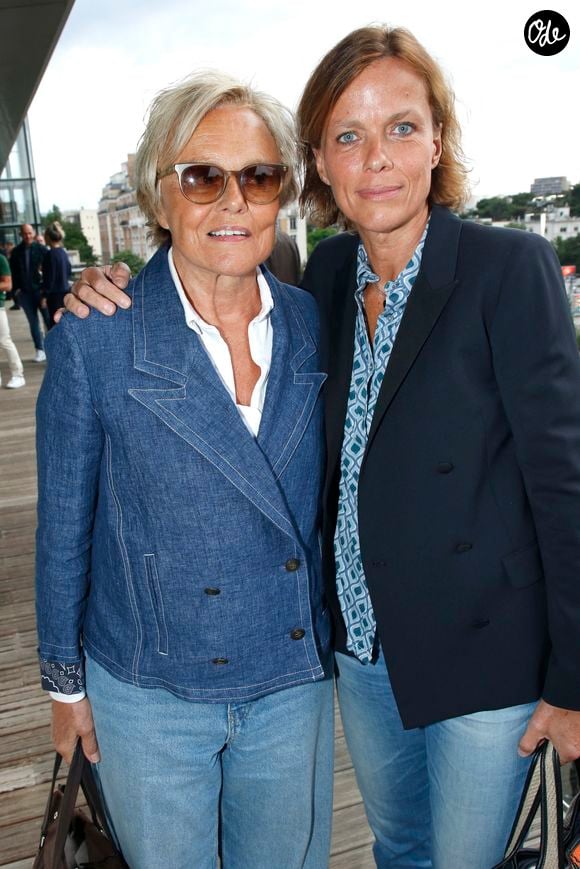 Elles vivent dans la région cannoise depuis 2 ans.
Muriel Robin et Anne Le Nen - Soirée des comédiens de séries de France Télévision lors des Internationaux de France de Tennis de Roland Garros 2024 - Jour 10 à Paris. Le 4 Juin 2024. © Bertrand Rindoff Petroff / Bestimage # Exclusive.