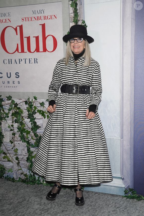Diane Keaton à l'arrivée de la première du BOOK CLUB : THE NEXT CHAPITRE, AMC Lincoln Square 13, New York, NY le 8 mai 2023. Photo par Kristin Callahan/Everett Collection/ABACAPRESS.COM