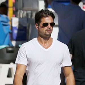 David Charvet profite d'une journée à la foire "Kiwanis Chili Cook-Off And Fair" à Malibu, le 7 septembre 2015. © CPA/Bestimage