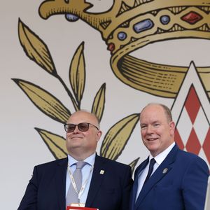 Le prince Albert II de Monaco - Cérémonie d'ouverture de la 6ème édition des Rencontres des Sites Historiques Grimaldi de Monaco, et remise des Trophées aux Officiels le 14 juin 2025. 
© Caudia Albuquerque / Bestimage