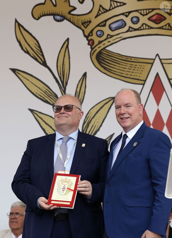 Le prince Albert II de Monaco - Cérémonie d'ouverture de la 6ème édition des Rencontres des Sites Historiques Grimaldi de Monaco, et remise des Trophées aux Officiels le 14 juin 2025. 
© Caudia Albuquerque / Bestimage