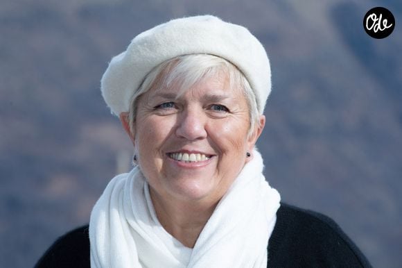 Mimie Mathy participe à un photocall lors du 22e Festival des créations télévisuelles de Luchon, à Luchon, en France, le 7 février 2020. Photo : Aurore Maréchal/ABACAPRESS.COM
