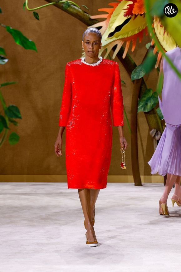 Défilé de mode Chanel Collection Haute Couture Automne/Hiver 2026-2027 lors de la Fashion Week de Paris (PFW) au Grand Palais, à Paris, France, le 7 juillet 2026. © Bestimage