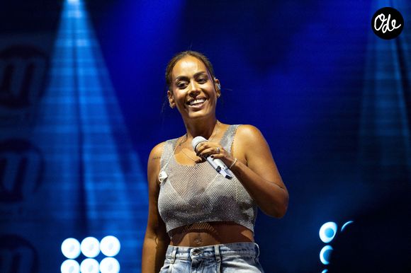 Amel Bent en concert au festival Music en ciel à Saint-Priest le 12/07/2025 .Photo Sandrine Thesillat / PsNewZ
