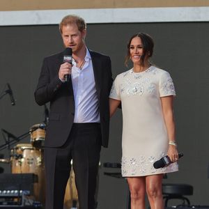 Prince Harry, Meghan Markle - A travers le monde, de nombreuses personnalités se sont mobilisées pour l'événement "Global Citizen Live". Le 26 septembre 2021.Zuma Press/Bestimage