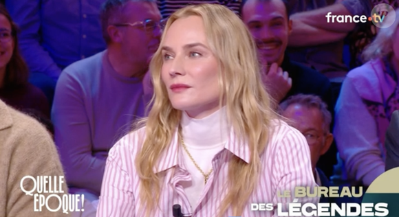 Diane Kruger sur la plateau de "Quelle époque !"