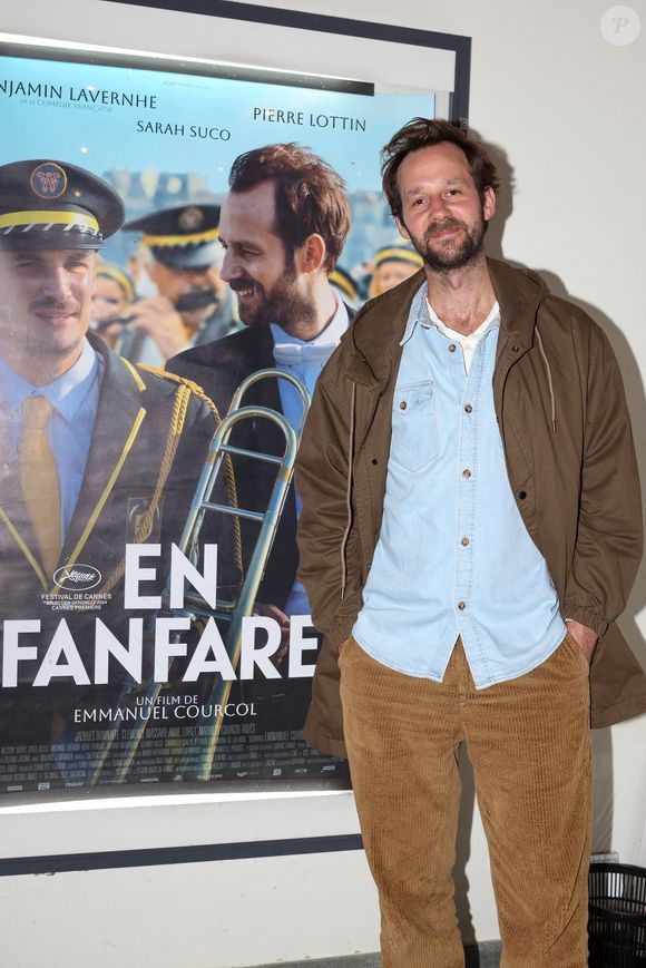 Exclusif - L'acteur Benjamin Lavernhe au Cinéma Jean Eustache à Pessac en Gironde, le 24 octobre 2024, pour l'avant-première du film "En Fanfare" du réalisateur Emmanuel Courcol. © Jean-Marc Lhomer/Bestimage