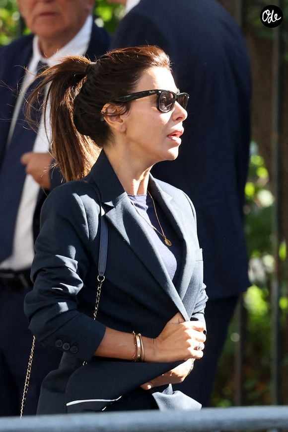 Reem Kherici - Arrivées aux obsèques de Nicolas Altmayer en l’Église de Saint-Germain-des-Prés à Paris le 31 aout 2026. 

© Dominique Jacovides-Cyril Moreau/Bestimage