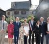 Ce déplacement fait partie d'une visite d'Etat pour marquer l'attachement de Monaco à ce village médiéval qui fait partie du comté de Carladès.
Le prince Albert II de Monaco, la princesse Charlène de Monaco, le prince Jacques de Monaco, marquis des Baux, et la princesse Gabriella de Monaco, comtesse de Carladès, ont été accueillis à Mur-de-Barrez en Aveyron, le 9 juillet 2025.
© David Nivière / Pool / Bestimage