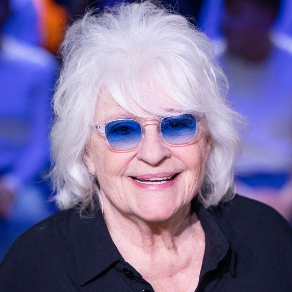 Exclusif - Catherine Lara lors de l'enregistrement de l'émission "La Boîte à secrets", présentée par F.Bollaert et diffusée le 9 janvier 2026 sur France 3, dans les studios du Lendit à Saint-Denis, France, le 2 décembre 2025. © Cyril Moreau/Bestimage