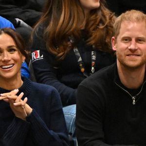 Le prince Harry et Meghan Markle aux Invictus Games à Whistler, le 10 février 2025. Backgrid UK / Bestimage