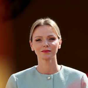 La princesse Charlène de Monaco lors de l'accueil du couple présidentiel français par le couple princier de Monaco au palais princier, le 7 juin 2025

Photo : Dominique Jacovides / Bestimage