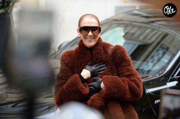Céline Dion salue ses fans à la sortie de l’hôtel Royal Monceau à Paris, avant de rejoindre La Plenitude Arena de Paris La Défense pour poursuivre sa série de concerts, le 9 octobre 2026. La veille au soir, la star québecoise a trébuché sur scène avant d'oublier quelques paroles de sa chanson, "Pour que tu m'aimes encore" lors du final de son spectacle.
© Clément Prioli / Bestimage