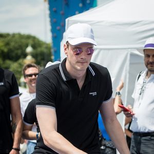 Yannick Agnel - Journée Paris 2024 sur la place de La Concorde à Paris le 23 juin 2019. © Cyril Moreau/Bestimage