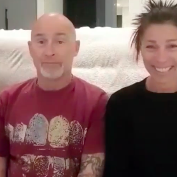 Vincent Lagaf' est aussi un homme amoureux, il partage sa vie dans le Sud de la France avec une certaine Nathalie, une psychologue spécialisée dans la criminologie.

Vincent Lagaf' chez lui avec sa compagne Nathalie. Photo publiée le 17 février 2021.