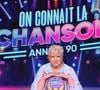 Exclusif - Laurence Boccolini, lors de l'enregistrement de l'émission On Connait La Chanson Années 90, présentée par L.Boccolini et diffusée le 19 mai 2026 sur W9, à Paris, France, le 8 avril 2026. © Jack Tribeca/Bestimage