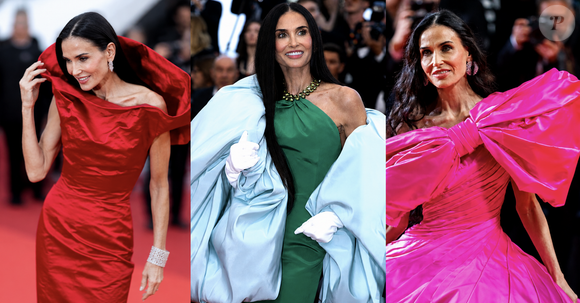 Membre du jury de cette 79e édition du Festival de Cannes, l’actrice américaine a transformé chacune de ses apparitions en véritable moment de mode.

Demi Moore : retours sur ses looks marquants au Festival de Cannes 2026 Olivier Borde/ Zuma Press / bestimage