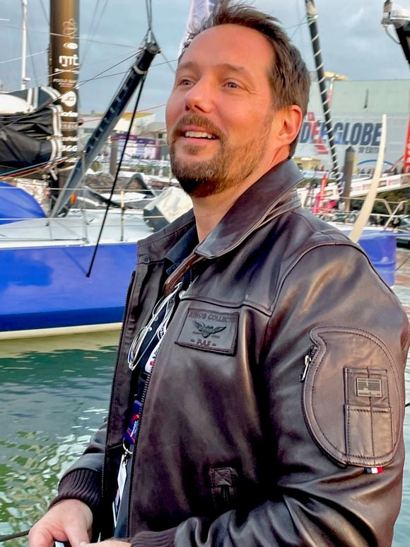Thomas Pesquet - People à la 10ème édition du Vendée Globe 2024 aux Sables d'Olonne le9 novembre 2024. © Fabien Faure / Bestimage