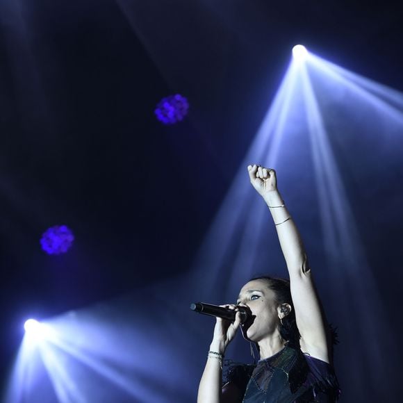 La chanteuse Zaz en concert au Summer's Tale Festival 2019 à Westergellersen. Le 3 août 2019