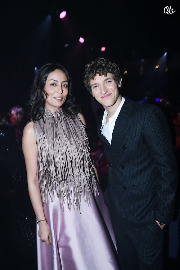 Leïla Kaddour-Boudadi, Aliocha Schneider au 22ème dîner de la mode pour le Sidaction à Paris le 30 janvier 2025. © Rachid Bellak / Bestimage