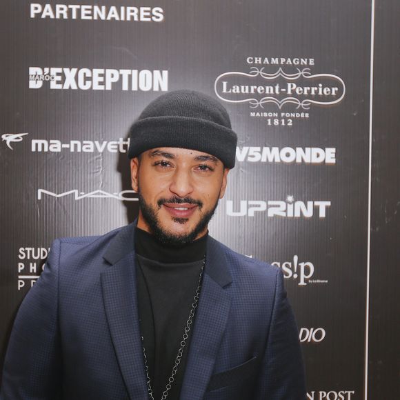 Slimane - Photocall lors de la 9ème édition du défilé "Casa Fashion show" au Sofitel Casablanca Tour Blanche à Casablanca, Maroc, le 22 octobre 2016. © Philippe Doignon/Bestimage