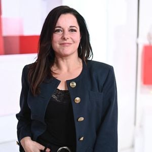 Exclusif - Laure Calamy lors de l'enregistrement de l'émission "Vivement dimanche" au studio Gabriel, présentée par M.Drucker
Paris, le 6 janvier 2023.
© Guillaume Gaffiot / Bestimage