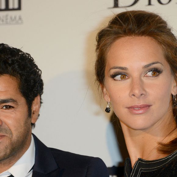Jamel Debbouze et Melissa Theuriau assistent à l'inauguration de « La Cité du cinéma » à Saint-Denis, en banlieue parisienne, le 21 septembre 2012. Photo de Nicolas Briquet/ABACAPRESS.COM
