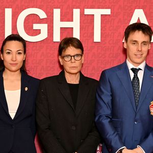 Marie Ducruet, la princesse Stéphanie de Monaco et Louis Ducruet durant la soirée de gala du "Fight Aids Cup 2026" à l'hôtel Fairmont Monte-Carlo à Monaco, le 24 janvier 2026.

© Bruno Bebert / Bestimage