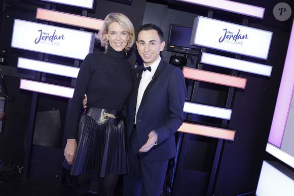 Exclusif - Julie Andrieu lors de l'enregistrement de l'émission "Chez Jordan de Luxe", présentée par Jordan de Luxe. Paris, le 15 octobre 2024.
© Cédric Perrin/Bestimage