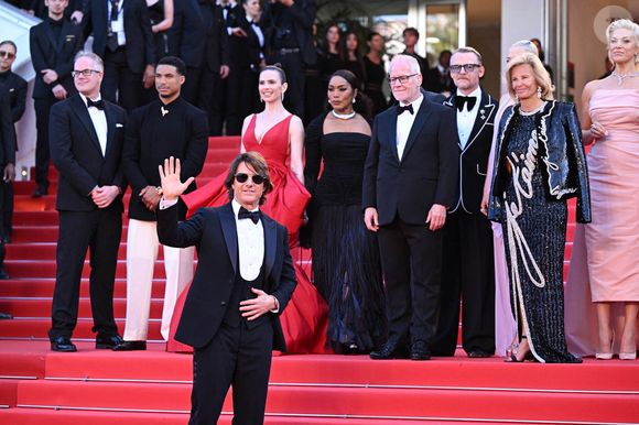 Tom Cruise assiste à la première de Mission : Impossible - Le jugement dernier lors du 78e Festival de Cannes, en France. 
Doug Peters/PA Wire