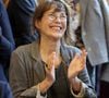 Jane Birkin - Yvan Attal recoit les insignes de Chevalier de l'ordre national du Merite et profite de l'occasion pour demander publiquement en mariage Charlotte Gainsbourg au ministere de la culture a Paris le 19 juin 2013.
