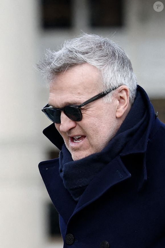 Laurent Ruquier - Obsèques d'Isabelle Mergault à la Coupole du Père-Lachaise à Paris le 30 mars 2026. © Cyril Moreau - Dominique Jacovides / Bestimage