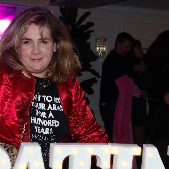 Exclusif - Marie-Amélie Seigner - 5ème édition de la "Soirée Patins" à l'hôtel Kimpton St-Honoré à Paris, France, le 21 décembre 2023. © Christophe Clovis/Bestimage