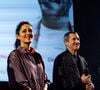 Marion Cotillard et Guillaume Canet lors de la présentation du film "Karma" de G. Canet au Pathé Bellecour lors de la 18ème édition du festival Lumières à Lyon le 14 octobre 2026. © Sandrine Thesillat / PsnewZ / Bestimage