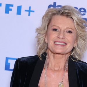 Sophie Davant participe au photocall de Danse Avec Les Stars dans les studios de TF1 le 16 janvier 2025. Photo by Jerome Domine/ABACAPRESS.COM