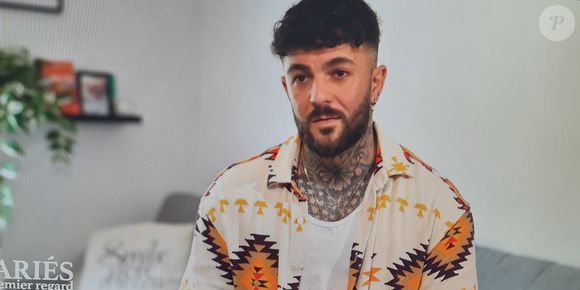 Anthony dans "Mariés au premier regard 2025", épisode du 17 mars, sur M6