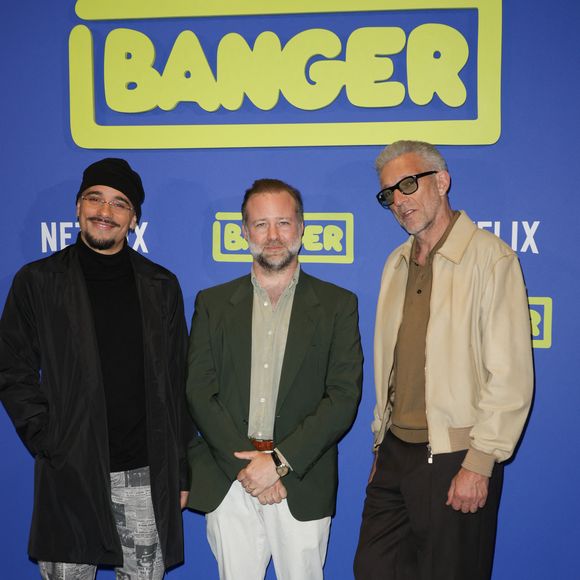 Mister V, Bertrand de Langeronet Vincent Cassel - Avant-première du film "Banger" au Pathé Wepler à Paris le 1er avril 2025. © Coadic Guirec/Bestimage